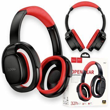 Бездротові навушники Bluetooth, 300 мАг, HOCO W67 / Бездротова стерео гарнітура / Блютуз наушники накладні 234587124 фото