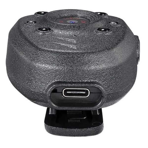 Міні камера з кліпсою 2 Мп, USB, 5.5х4.5х4 см, Чорна / Боді камера / Нагрудний відеореєстратор / Бездротова відеокамера 234596777 фото