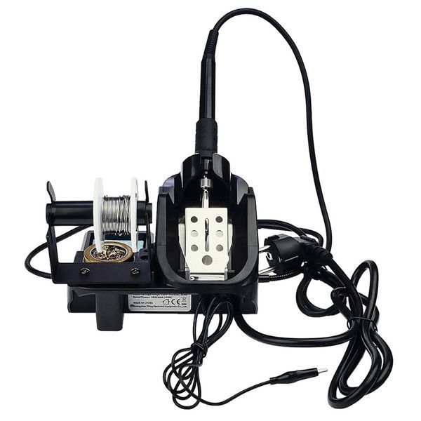 Паяльна станція 60W 90-480&deg;C (паяльник, цифрова індикація, лупа, підсвічування, тримачі) WEP 926 LED-IV / Паяльник регульований 234585250 фото