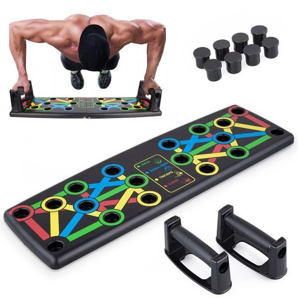 Платформа для отжиманий 14в1, Foldable Push Up Board / Тренажер для рук / Универсальные упоры для разных групп мышц 234567534 фото Платформа для отжиманий 14в1, Foldable Push Up Board / Тренажер для рук / Универсальные упоры для разных групп мышц 234567534 фото