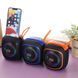 Портативна Bluetooth-колонка з підсвічуванням, 5 ВТ, від USB, JZ-1125, Чорна / Мобільна колонка / Бездротова колонка блютуз 234586756 фото 7