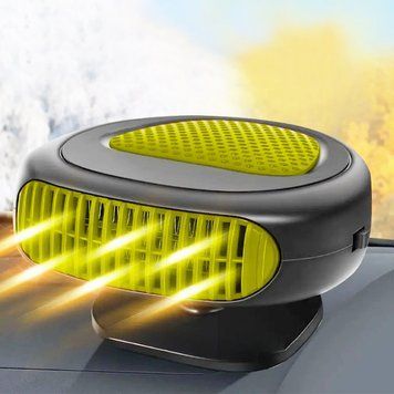 Автомобільний обігрівач 150 ВТ, 12В, Defogger / Тепловентилятор автомобільний / Обігрівач салону авто 234568981 фото