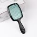 Гребінець для волосся з отворами, Super Brush / Продувний гребінець для укладання / Масажна щітка для волосся 234567441 фото 3