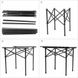 Стіл розкладний туристичний (53х51х50 см), в чохлі / Квадратний столик для пікніка / Складаний стіл для кемпінгу 234573384 фото 5