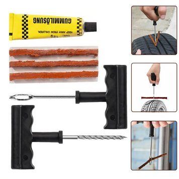 Набір для ремонту безкамерних шин / Ремкомплект для шин / Ремонтний набір для шин / Комплект для лагодження шин 234574325 фото