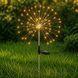 Садовый фонарь на солнечной батарее 150 LED, 90см, "Фейерверк", HA-47, Теплый белый / Декоративный фонарь для сада 234593140 фото 1