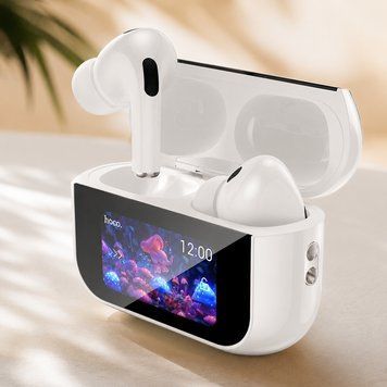 Беспроводные TWS наушники, Bluetooth 5.4, Hoco EW79, Белые / Беспроводная гарнитура / Вакуумные наушники / Наушники блютуз 234598028 фото
