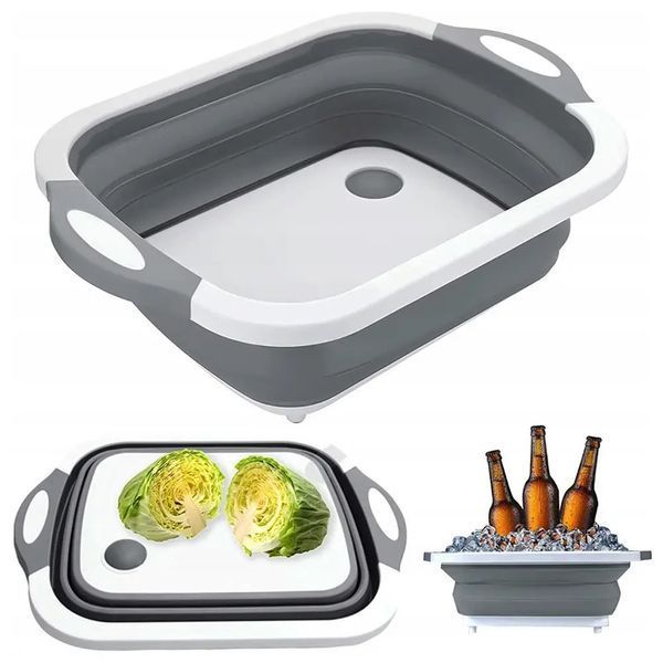 Блендер 4в1 Rainberg RB-2238 + Складная разделочная доска Chopping Board / Миксер блендер с насадками 234569966( цей артикул вірний) фото