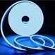 Светодиодный неон 5 м, LED NEON 12V-220V / Гибкая неоновая лента Синий 23456282601 фото 7