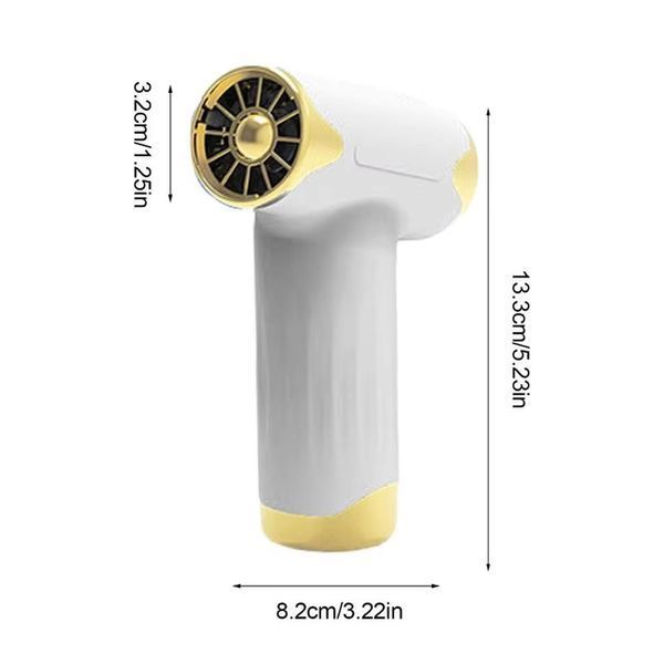 Портативный турбовентилятор 20W, USB, JetFan Turbo Blower, Красный / Аккумуляторный мини фен / Ручной турбо вентилятор 234572846 фото