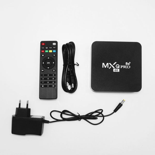 Смарт приставка 2GB/16GB + пульт, 4K, TV Box MXQ PRO / Андроїд приставка для ТВ / Медіаплеєр  234573429 фото