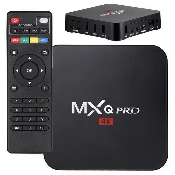 Смарт приставка 2GB/16GB + пульт, 4K, TV Box MXQ PRO / Андроїд приставка для ТВ / Медіаплеєр  234573429 фото