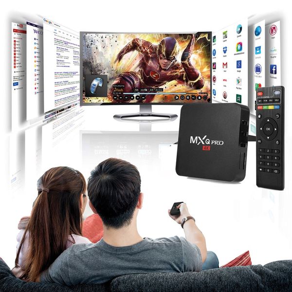 Смарт приставка 2GB/16GB + пульт, 4K, TV Box MXQ PRO / Андроїд приставка для ТВ / Медіаплеєр  234573429 фото