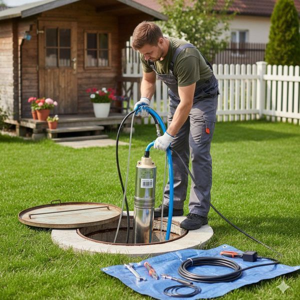 Насос для свердловини 370Вт, напір 40м, БЦПЕ 0,5 - 40 У*(КВ) / Відцентровий насос глибинний 345600373 фото