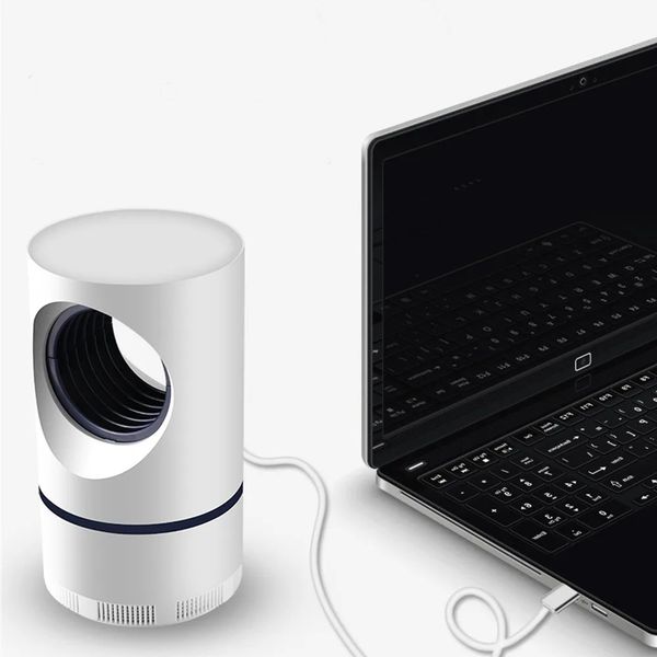 Лампа-пастка для комарів та комах, від USB, Mosquito Killer 360 / Електричний знищувач комарів 234563392 фото