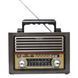 Радіоприймач на батарейках PMD-1705BT, Сірий / Портативне FM-радіо / Радіо на батарейках / Радіо на батарейках 234585885 фото 3