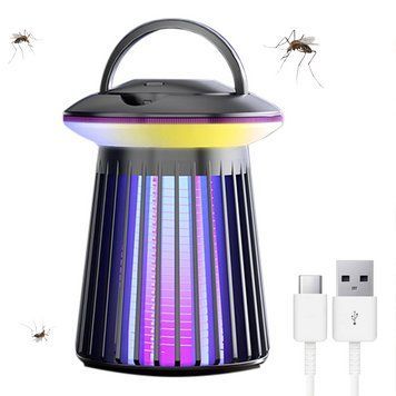 Антимоскитная лампа-светильник с USB,2000 мАч, XL-1413 / Ловушка от насекомых / Лампа от комаров 234581925 фото