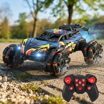 Машинка-перевертень на керуванні, 8WD, USB, 2,4 ГГц, Чорний / Машинка на пульті / Багг-всюдихід / Дитяча машинка на керуванні 234597958 фото