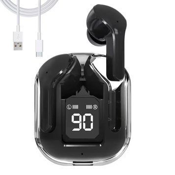 Бездротові навушники в кейсі, AIR39, Чорні / Вакуумні навушники / Bluetooth навушники / Блютуз навушники 234590596 фото