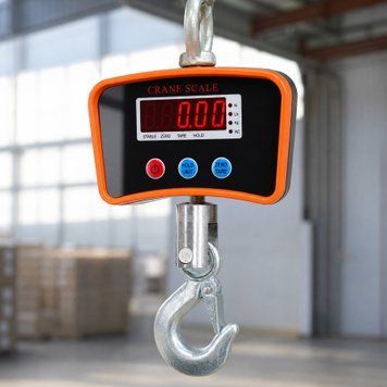 Электронные весы крановые, до 2000 кг (0,1 кг), на аккумуляторе, BX-9027 Boxer, Оранжевый / Электронный кантер / Крановые весы 234588000 фото
