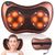 Масажна інфрачервона подушка (31х10х19 см) Massage Pillow 8028 / Роликовий масажер для спини та шиї з підігрівом 123457498 фото