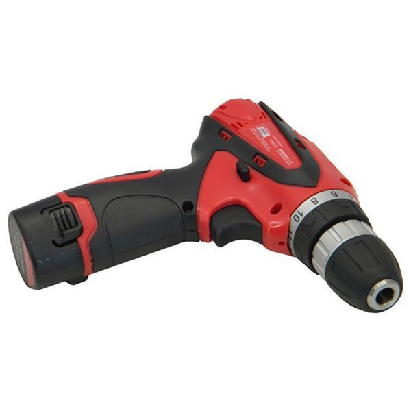 Шуруповерт аккумуляторный 12V с набором бит и сверл + 2 АКБ в кейсе / Шуруповерт дрель с набором инструментов 234577637 фото