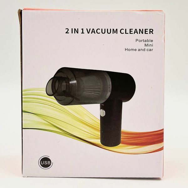 Автомобільний пилосос 2в1, 120Вт Vacuum cleaner, Чорний / Акумуляторний пилосос для машини / Бездротовий портативний пилосос в авто 234561202 фото Автомобільний пилосос 2в1, 120Вт Vacuum cleaner, Чорний / Акумуляторний пилосос для машини / Бездротовий портативний пилосос в авто 234561202 фото