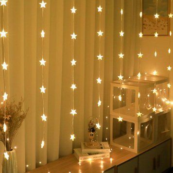 Гірлянда-штора Зорепад від 220В (3х0,9м) 60LED, XMAS, Теплий білий / Світлодіодна гірлянда новорічна 234568505 фото