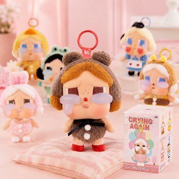 Игрушка брелок Край беби, 15см, Микс / Мягкий антистресс Crying Again / Сюрприз сквиш Cray Baby в коробке 234596605 фото