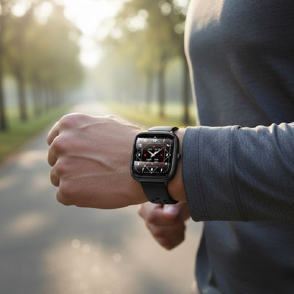 Смарт-годинник з Bluetooth + функція дзвінків, екран 1.72", 250мАг, HOCO Y36 / Спортивний годинник на руку / Розумний годинник 234588312 фото