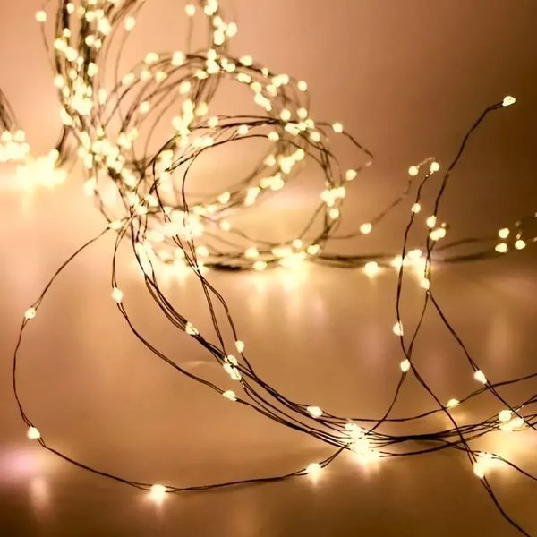 Гірлянда Кінський хвіст від USB, 2 м, 20 ниток, 400 LED, Мікс / Світлодіодна новорічна гірлянда / Лед гірлянда на ялинку 234588158 фото