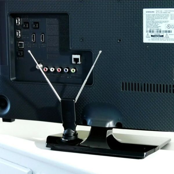 Міні цифрова ТВ антена для Т2, Clear TV Premium HD / Кімнатна антена для цифрового телебачення 234566564 фото