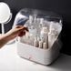 Органайзер для косметики Cosmetic Storage Box, 2 секции, Белый / Кейс для косметики с ручкой / Бьюти бокс 234561440 фото 7