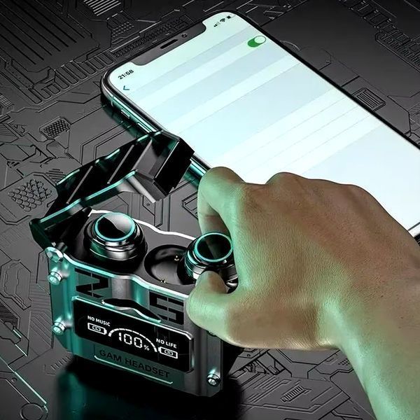 Бездротові навушники Bluetooth з кейсом та вбудованим Power Bank, M25 / Вакуумні навушники з дисплеєм 234575955 фото Бездротові навушники Bluetooth з кейсом та вбудованим Power Bank, M25 / Вакуумні навушники з дисплеєм 234575955 фото