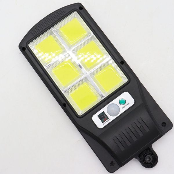 Вуличний ліхтар на сонячній батареї Solar Light BL BK120-6COB з пультом / Світильник на вулицю з датчиком руху 123462416 фото