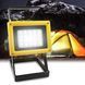 Акумуляторний прожектор зі стробоскопом, 100W, BL-204 / Переносний кемпінговий ліхтар / Світлодіодний прожектор 234560362 фото 2