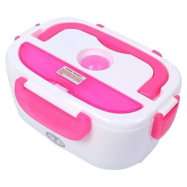 Ланч бокс с подогревом еды, Electric Lunch Box, Розовый / Электрический контейнер / Пищевой термо судок 23456371203 фото