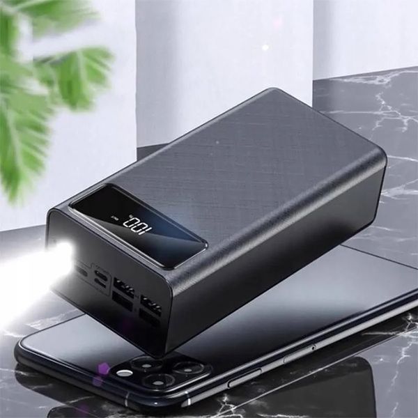 Повербанк 50000mAh с фонариком 4хUSB, 22,5W, XO PR125 / Павербанк для телефона / Внешний аккумулятор / УМБ 234575555 фото