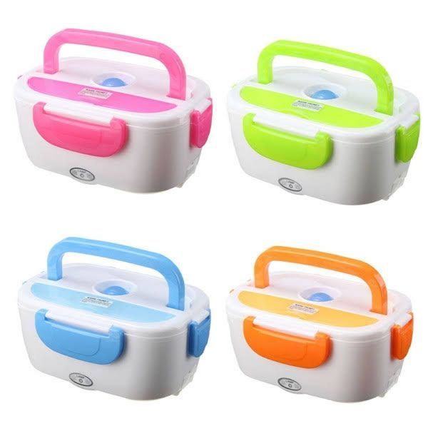 Ланч бокс с подогревом еды, Electric Lunch Box, Розовый / Электрический контейнер / Пищевой термо судок 23456371203 фото