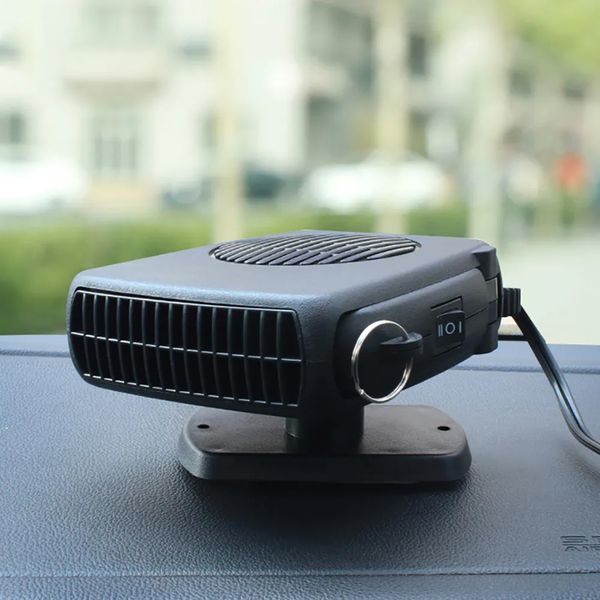 Автомобільний обігрівач салону, 200W, т прикурювача 12в, Air Heater Fan / Автодуйка / Тепловентилятор для машини 123462618 фото