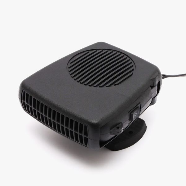 Автомобільний обігрівач салону, 200W, т прикурювача 12в, Air Heater Fan / Автодуйка / Тепловентилятор для машини 123462618 фото