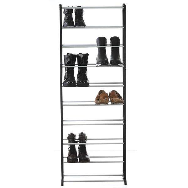 Полиця для взуття (30 пар), 130х50х16см, Amazing Shoe Rack / Органайзер-полиця для зберігання взуття в передпокій  123461297 фото