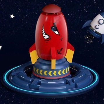 Розбризкувач води Ракета Splash Rocket / Фонтанчик розпилювач води / Спринклер водяна іграшка 234580595 фото