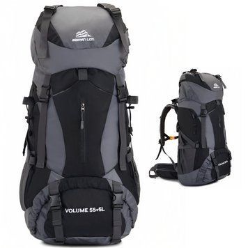Рюкзак Extreme 1909 на 60 л ( 60х30х30 см ), Черный / Мужской рюкзак туристический 23456427303 фото