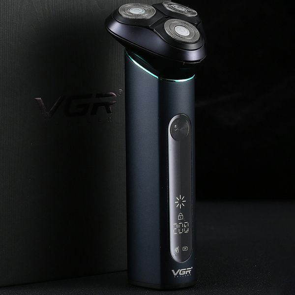 Аккумуляторная электробритва водонепроницаемая, от USB, VGR V-310 / Беспроводная бритва электрическая 234568471 фото