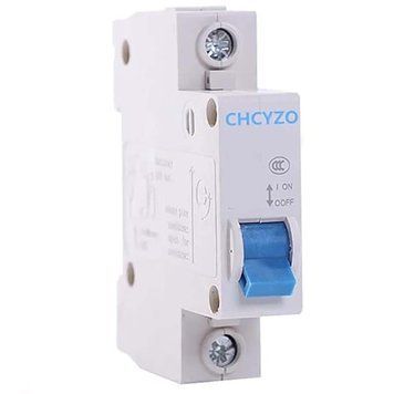 Автомат постійного струму 250А, 12-125V,1P, CHCYZO DZ47-63DC-B250 / Модульний вимикач автоматичний 234580261 фото