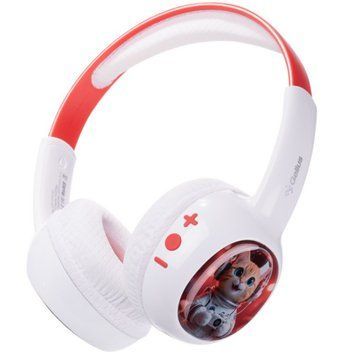 Бездротові дитячі навушники, BT 5.4, 200 мАч, Gelius KIDPlay GP HP-010, Білий, Червоний / Накладні навушники бездротові 345607484 фото