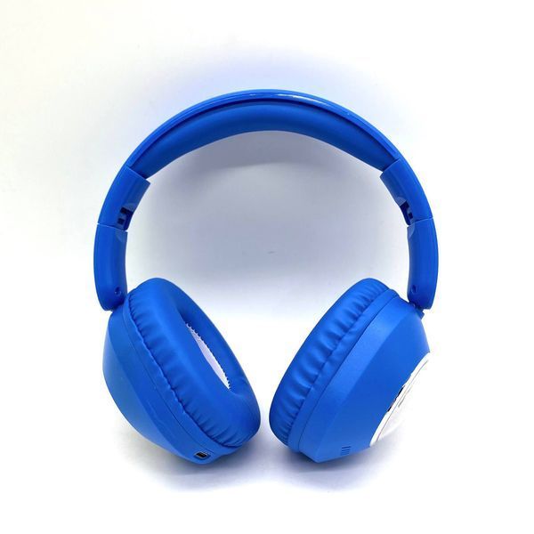 Бездротові навушники Стич з Bluetooth, KT-100, Синій / Дитячі навушники накладні / Блютуз навушники для дітей 234588489 фото