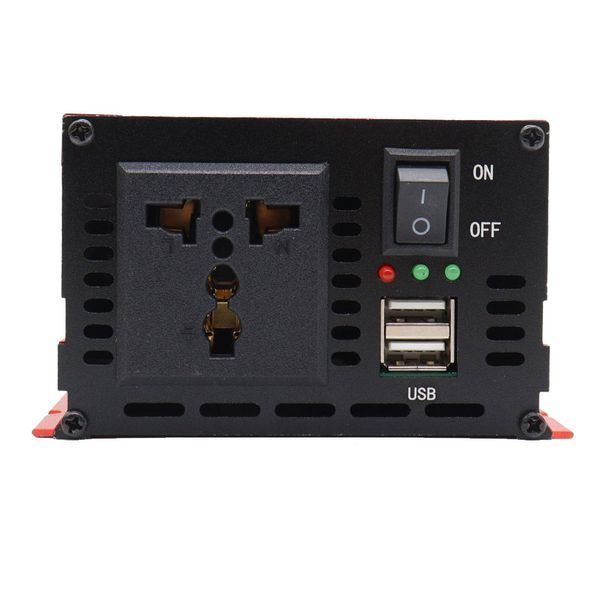 Інвертор 12V-220V, 4000Вт, V-TEK + Налобний ліхтар BL-8101 / Автомобільний перетворювач напруги від прикурювача 234564668 (цей артикул вірний) фото
