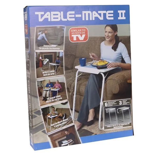 Складний стіл для ноутбука з регулюванням висоти, 66х51х38см, Table Mate 2 / Переносний столик-трансформер під ноутбук 234560225 фото